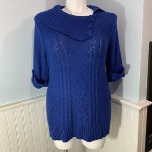 Dress Barn | Royal Blue Knit Sweater